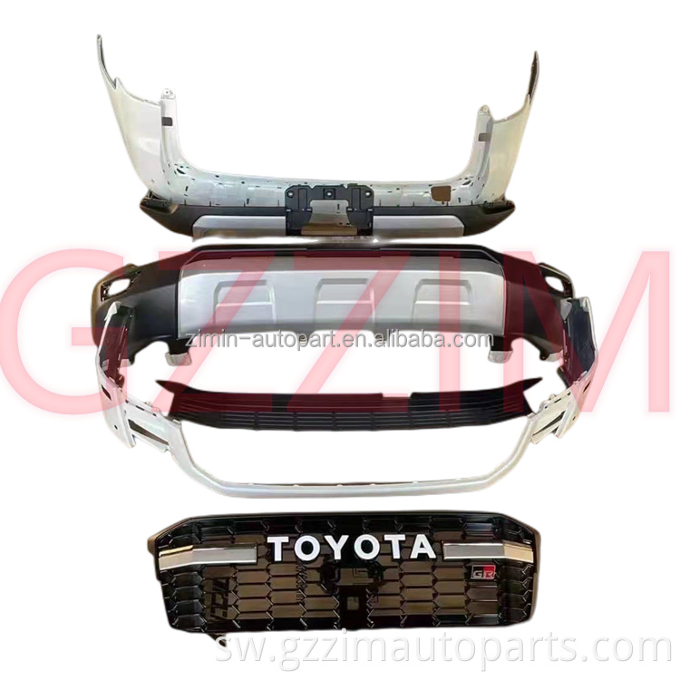 Mbele ya nyuma bumper grille mwili vifaa gr toleo la mwili wa LC300 2019+